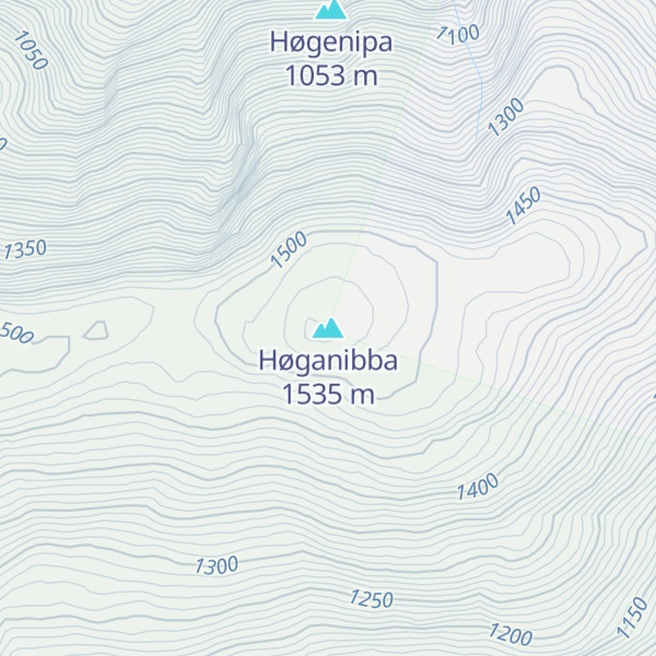Map of Høganibba