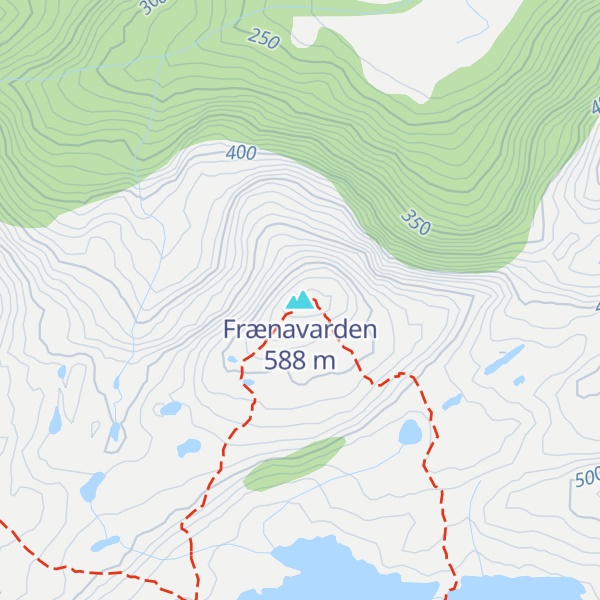 Map of Frænavarden