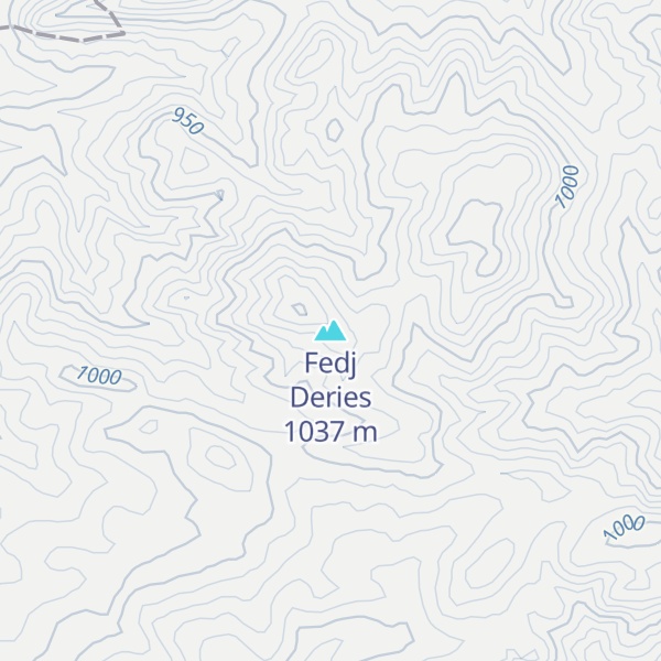 Map of Fedj Deries