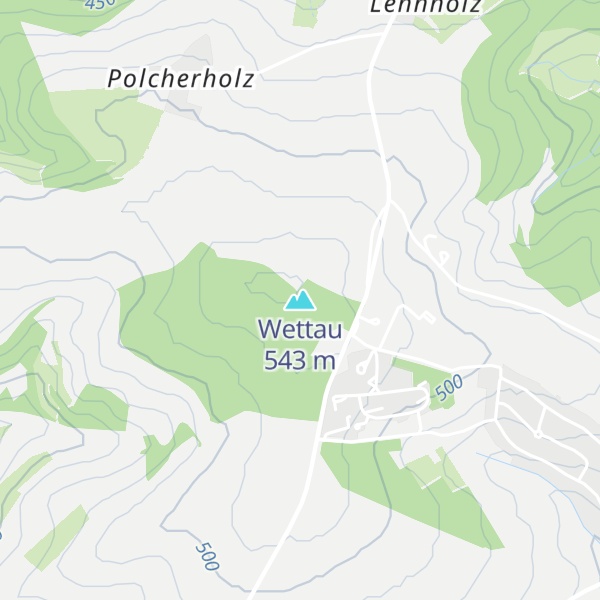 Map of Wettau