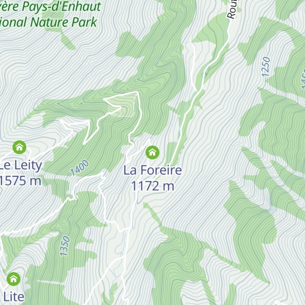 Map of La Foreire