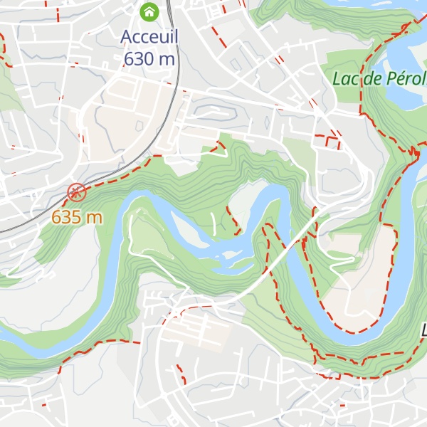 Map of Refuge du Bois des Morts