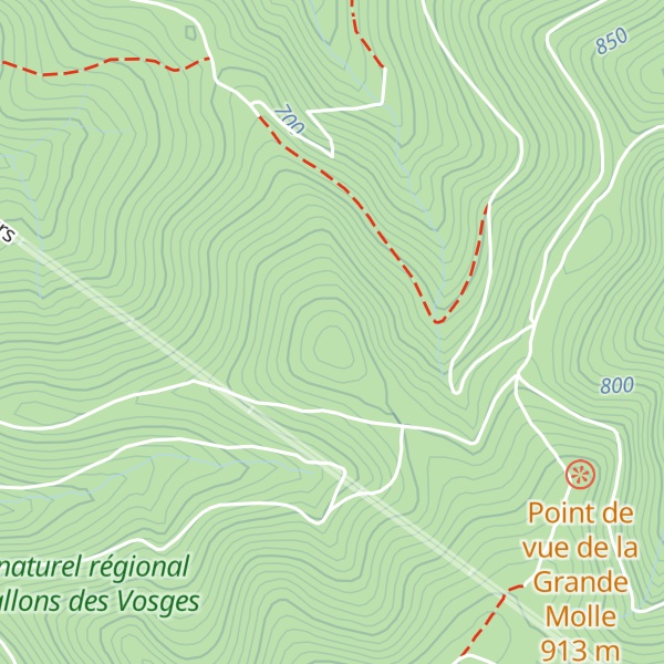 Map of Le Beheux