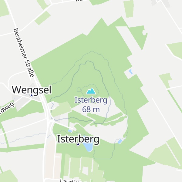 Map of Isterberg