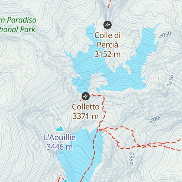 Map of Anticima Di Entrelor