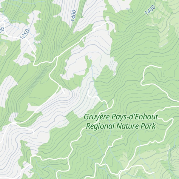 Map of Joux Brûlée