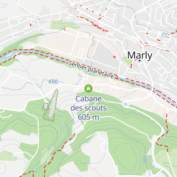 Map of Cabane des scouts