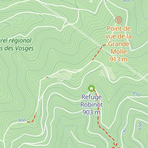 Map of Haut des Yraux