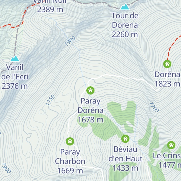 Map of Paray Doréna