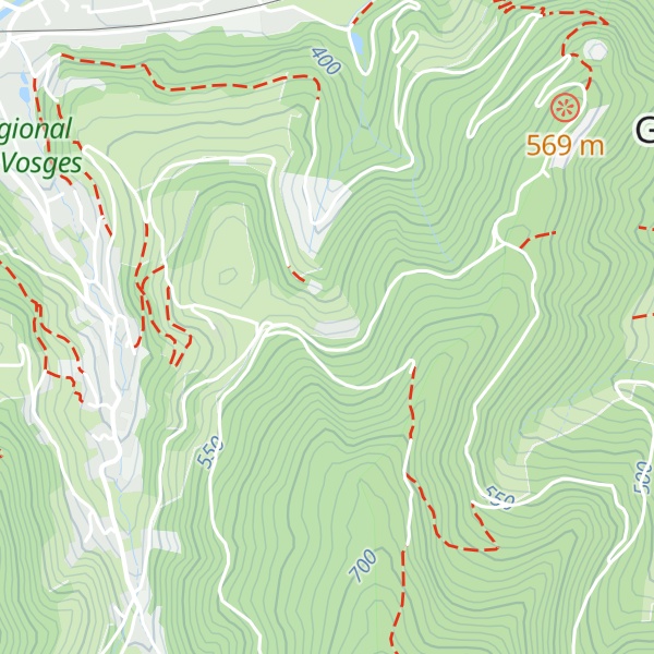 Map of Gîte de la Chouette