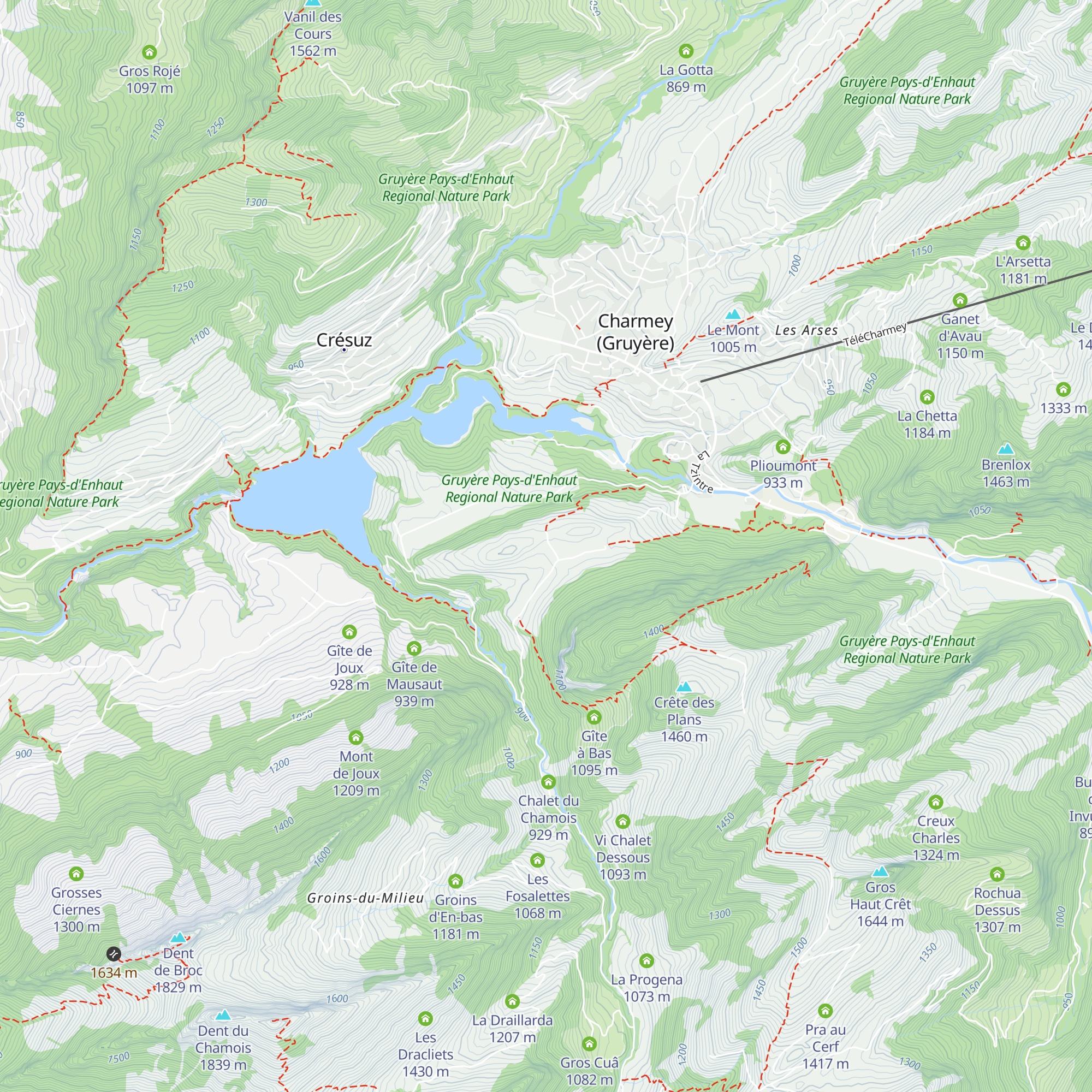 La Monse map