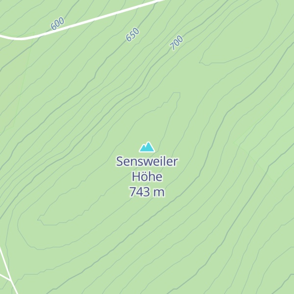 Map of Sensweiler Höhe
