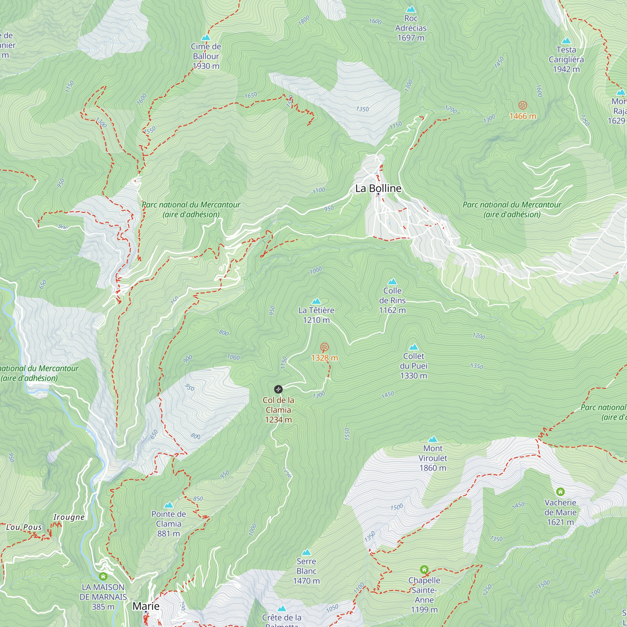 Bâtiment privé map