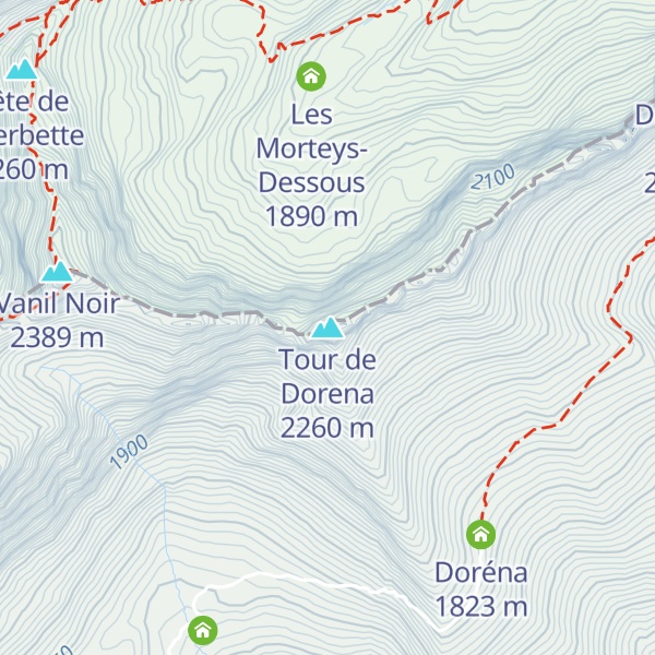 Map of Tour de Dorena