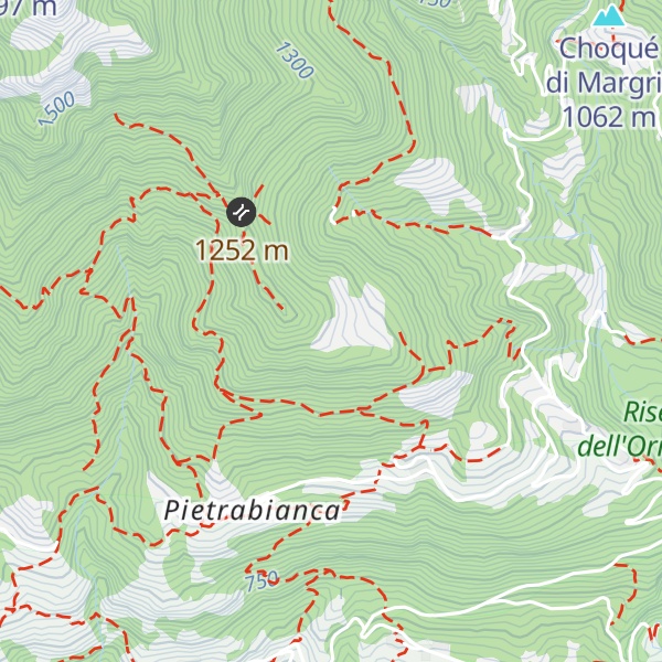 Map of Alpe Ciangari