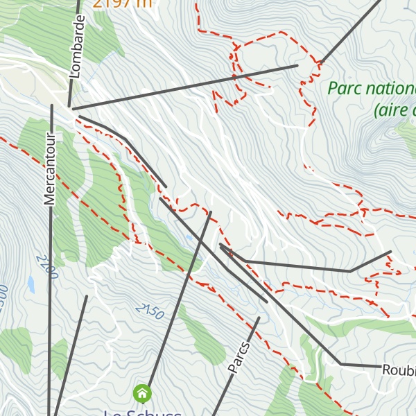 Map of La marmotte