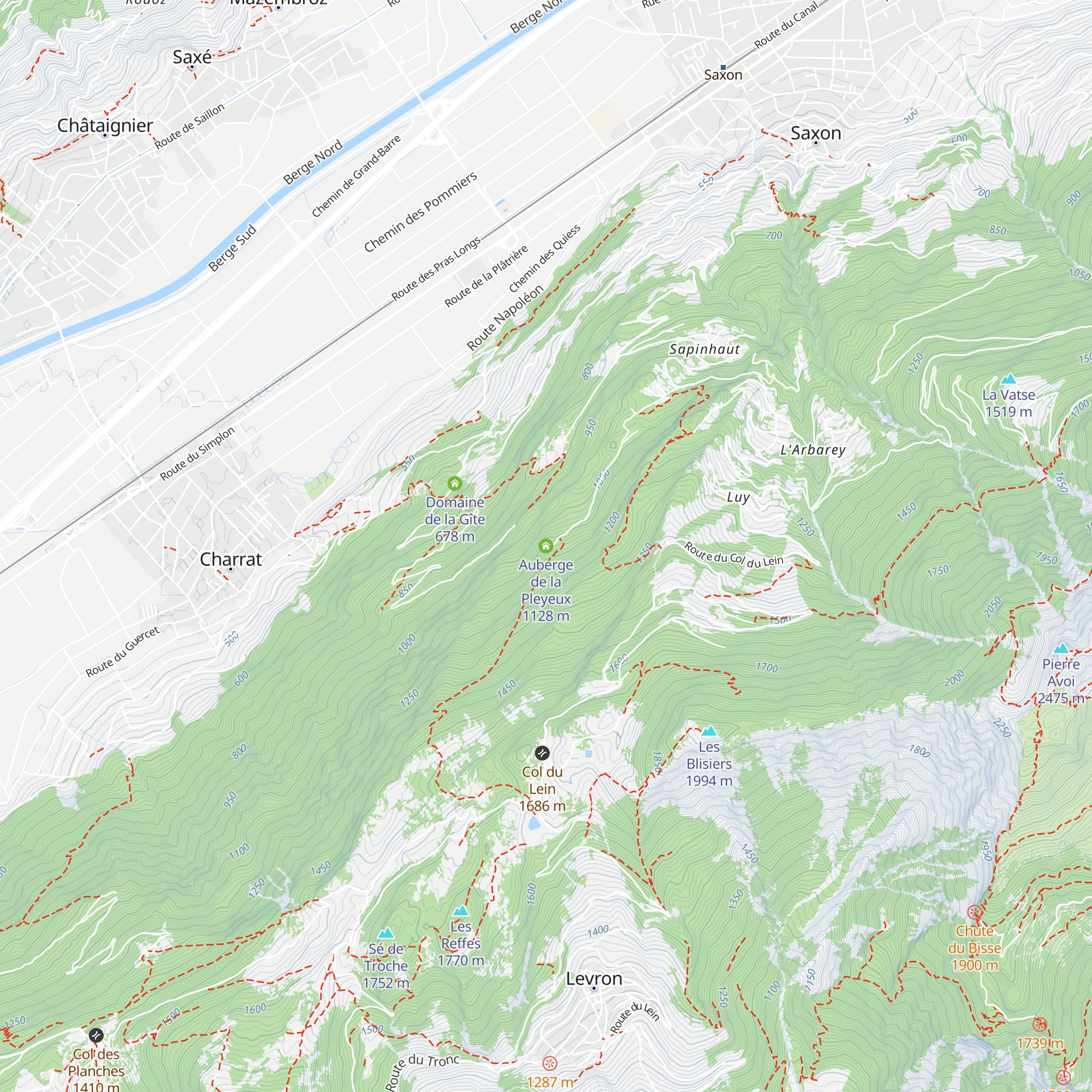 Auberge de la Pleyeux map