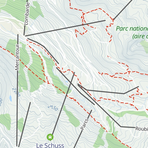 Map of La guérite