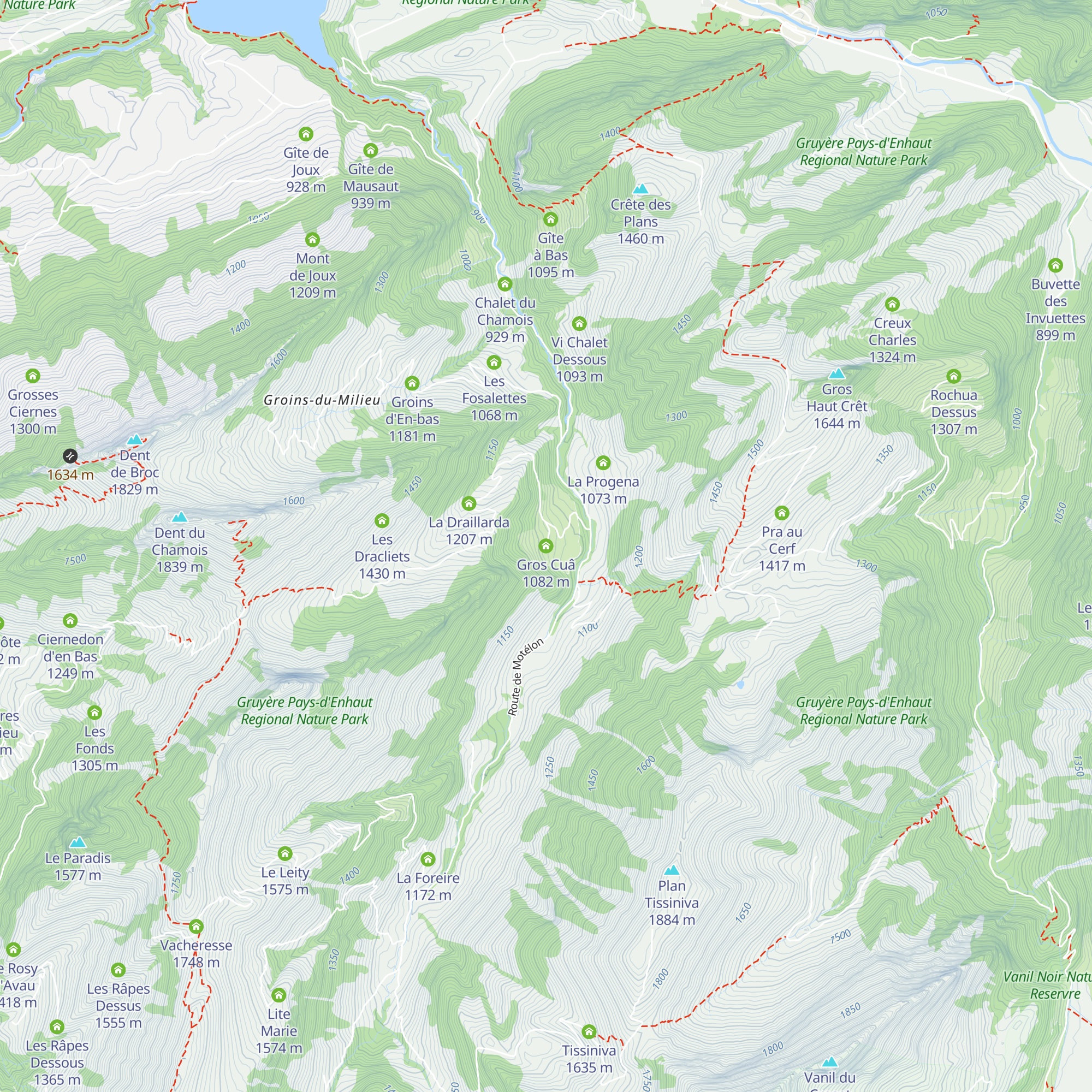 Gros Cuâ map
