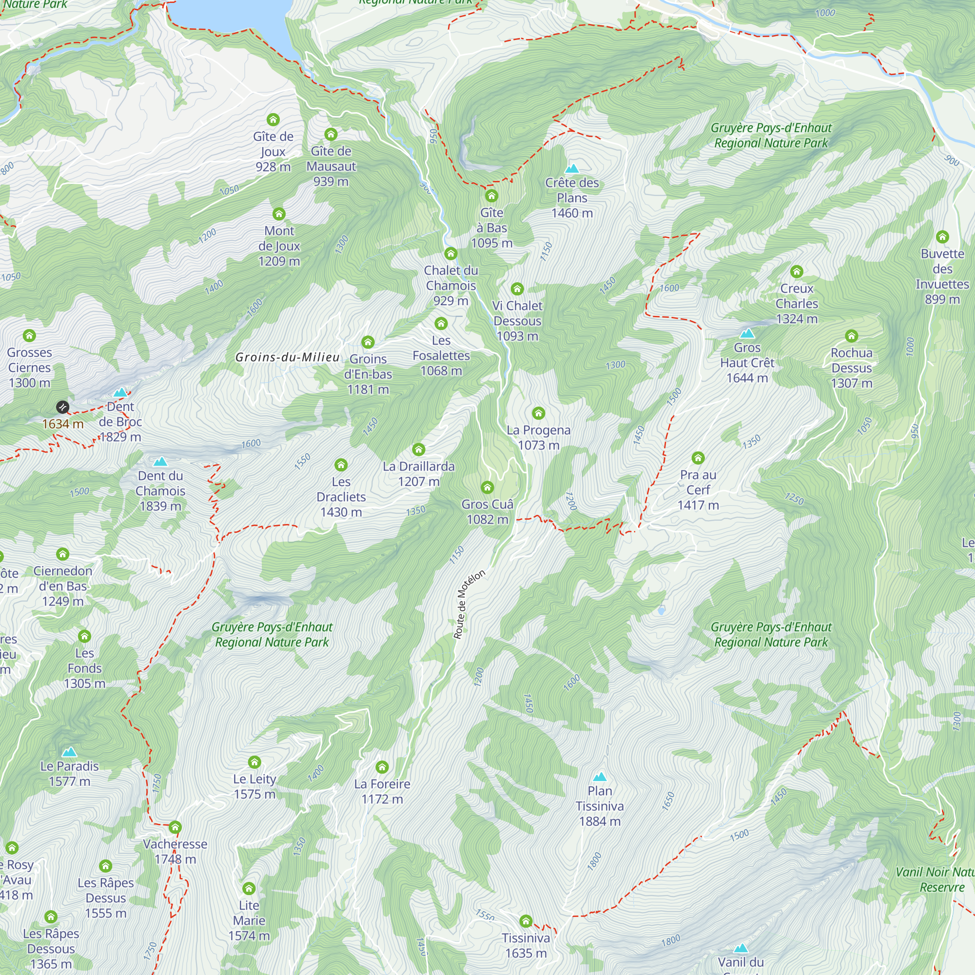Gros Cuâ map