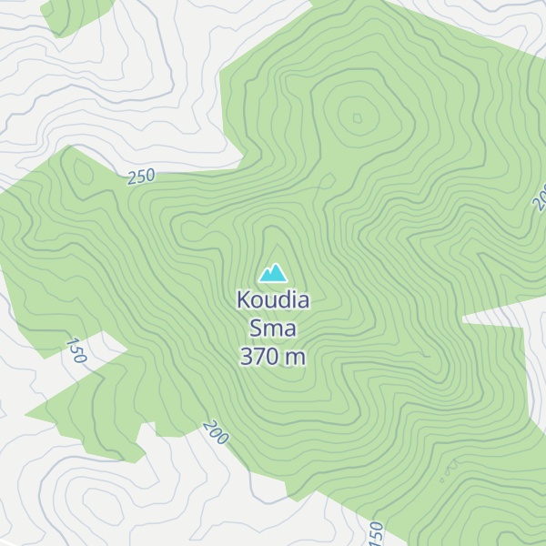 Map of Koudia Sma