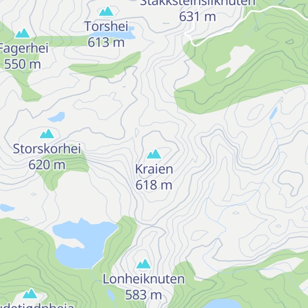 Map of Kraien