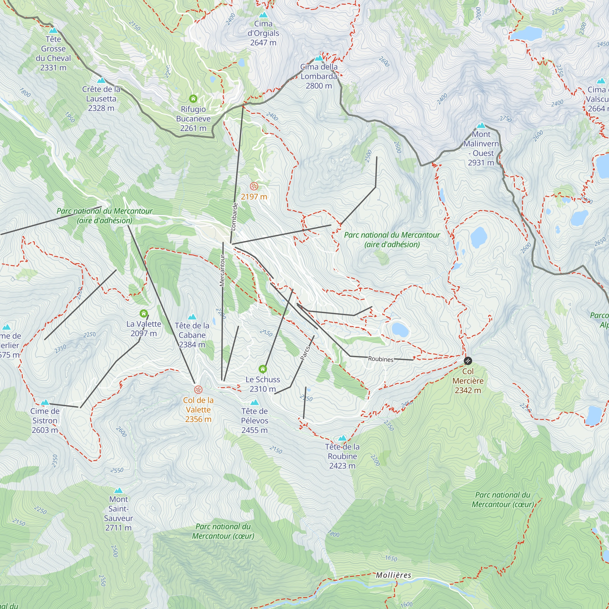 Cow Club map