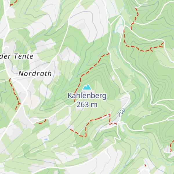 Map of Kahlenberg