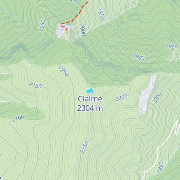 Map of Cialmé