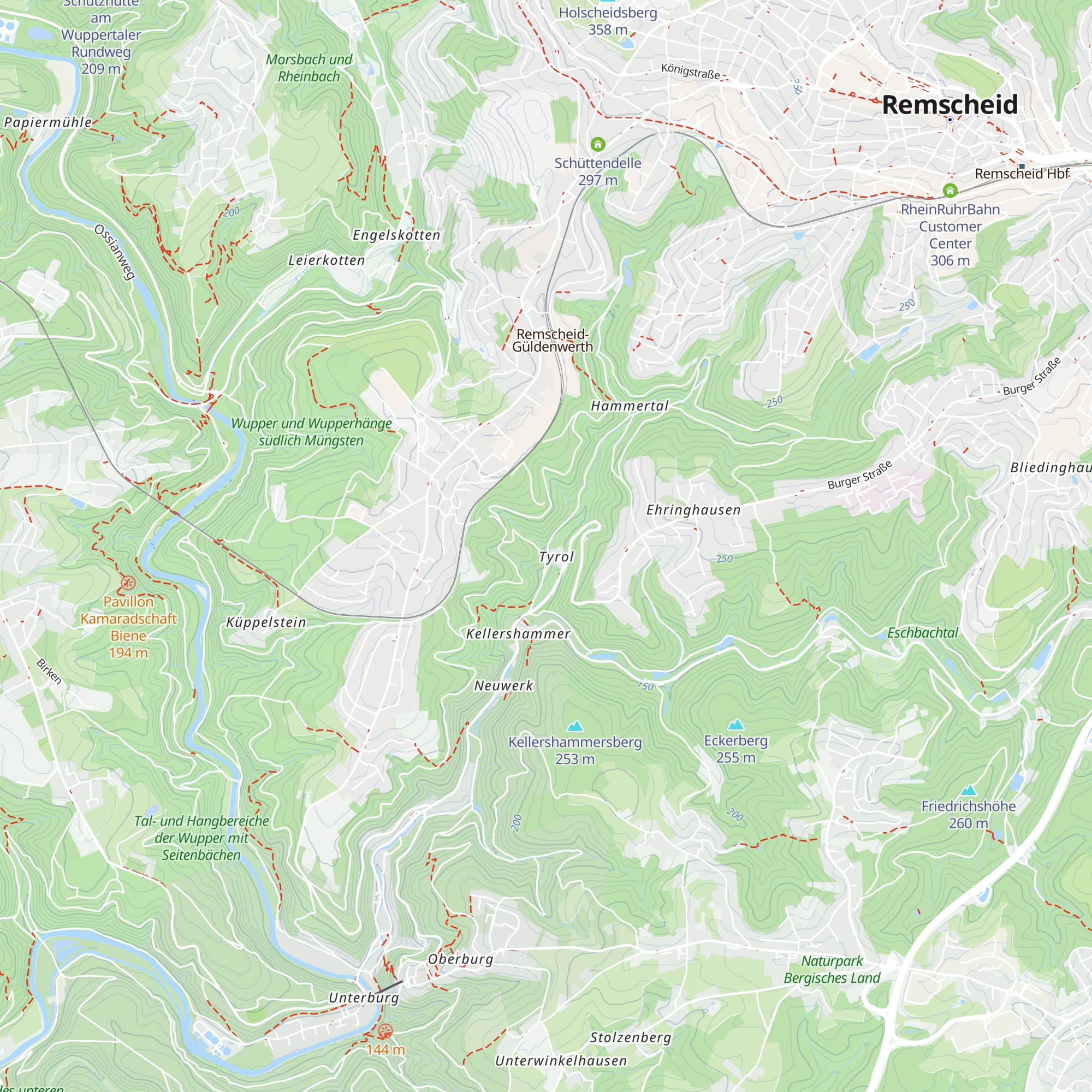 Fischerhütte map