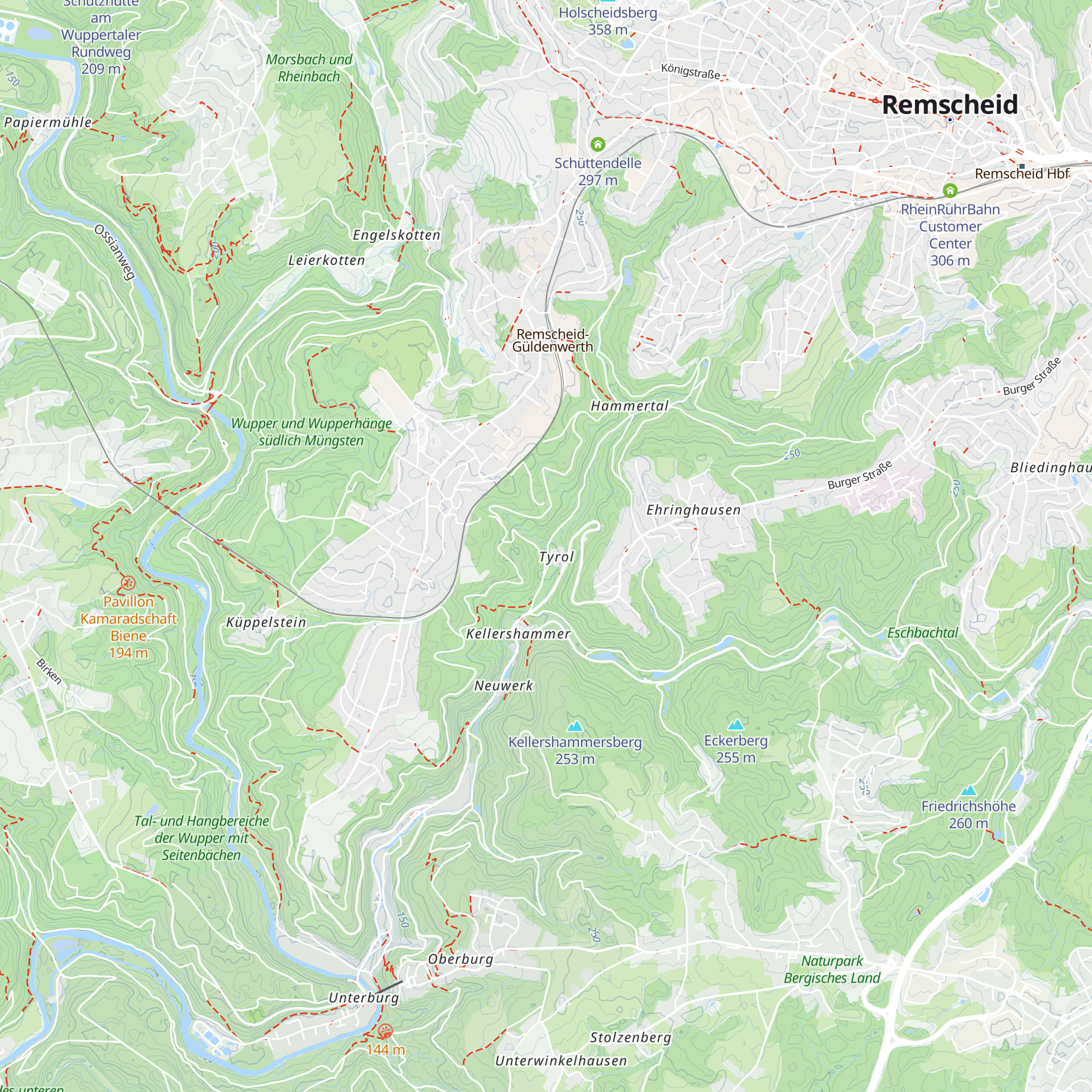Fischerhütte map