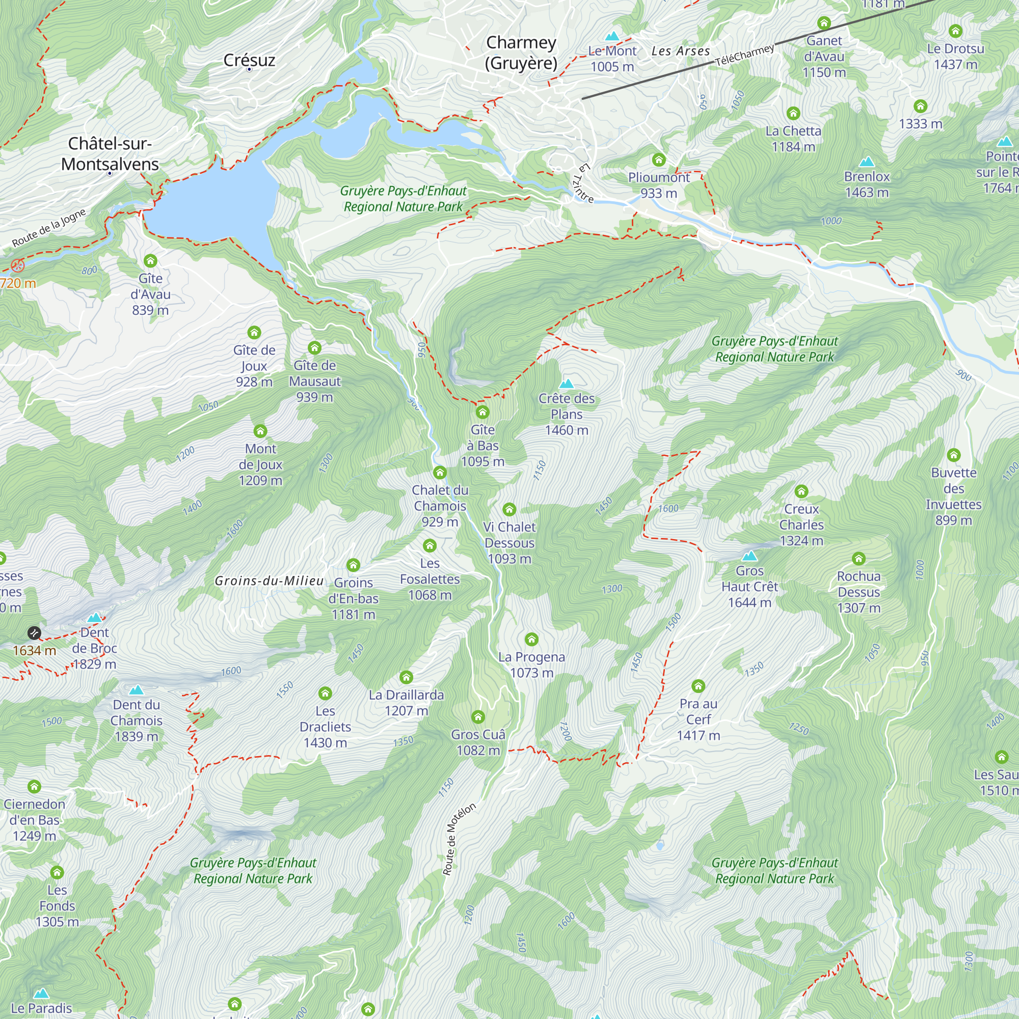 Vi Chalet Dessous map