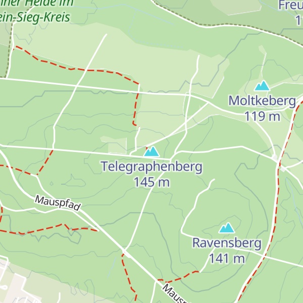 Map of Telegraphenberg