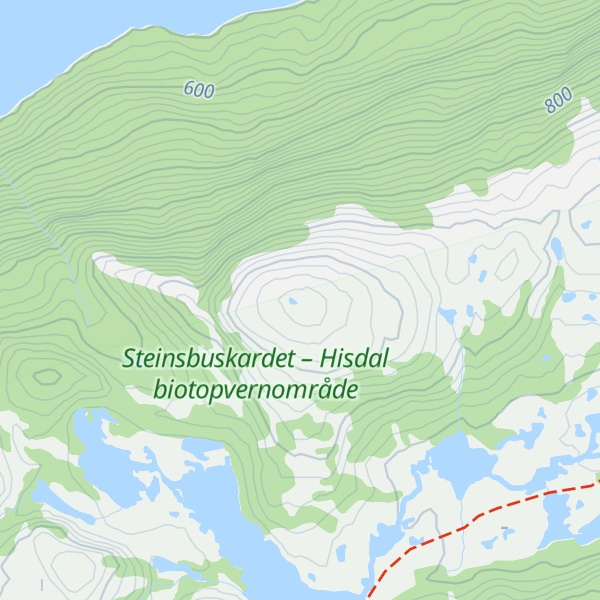 Map of Lislehaug
