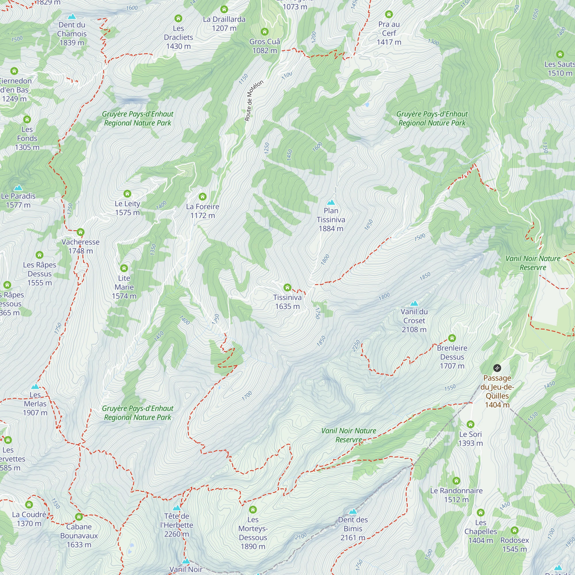 Tissiniva map