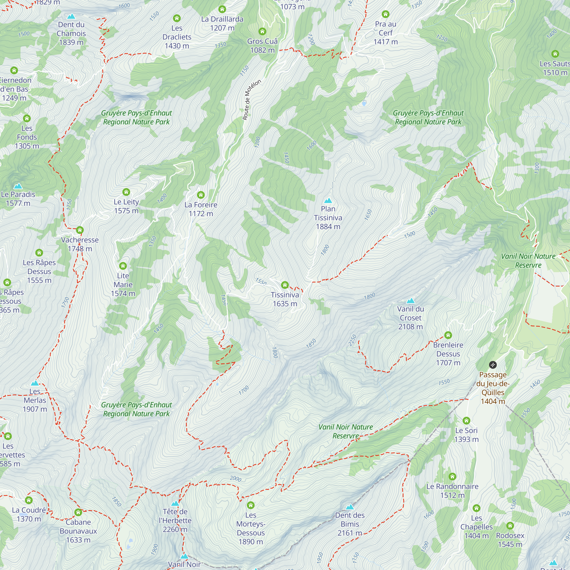 Tissiniva map