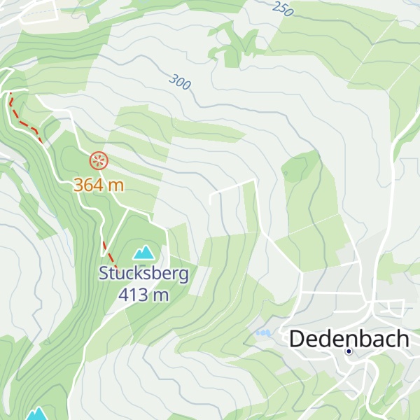 Map of Hütte Schau ins Land