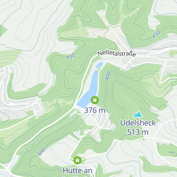 Map of Eifeler Seehütte