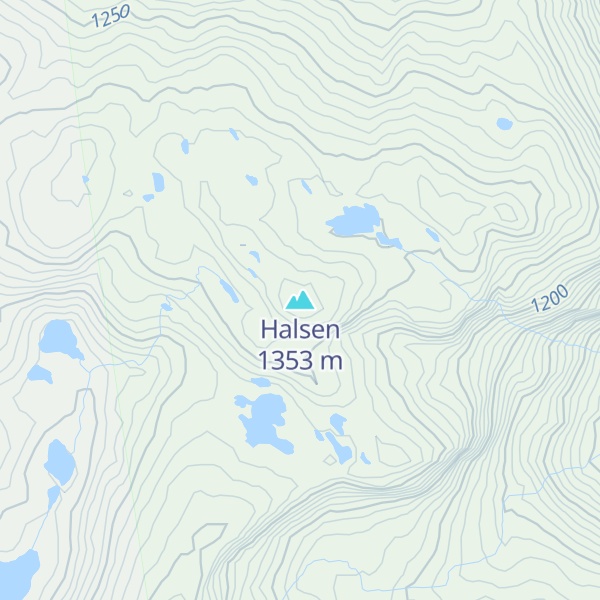 Map of Halsen