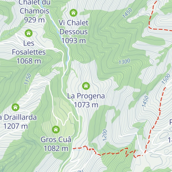 Map of La Progena