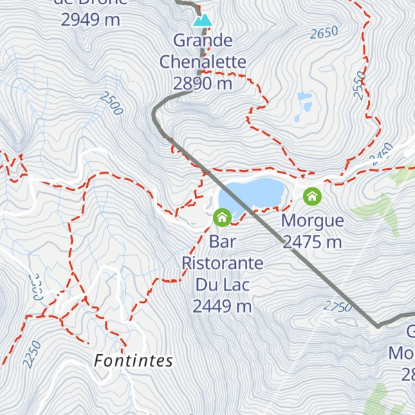 Map of Hotel Italia