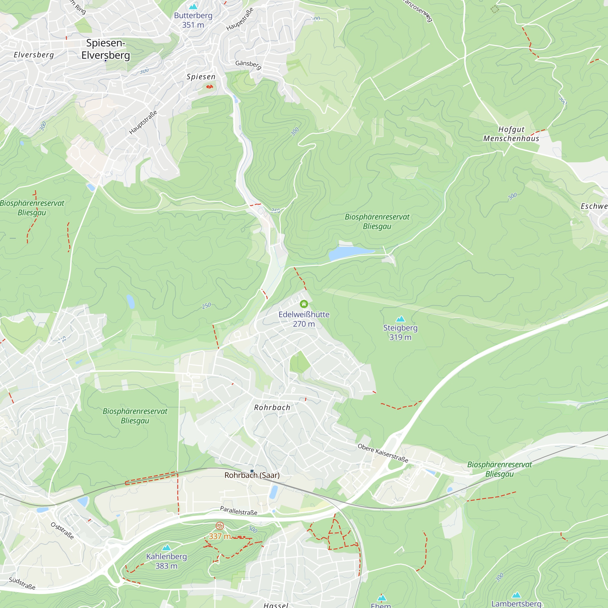 Edelweißhütte map