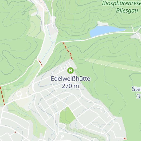 Map of Edelweißhütte