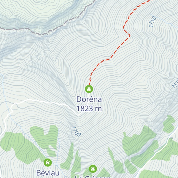 Map of Doréna