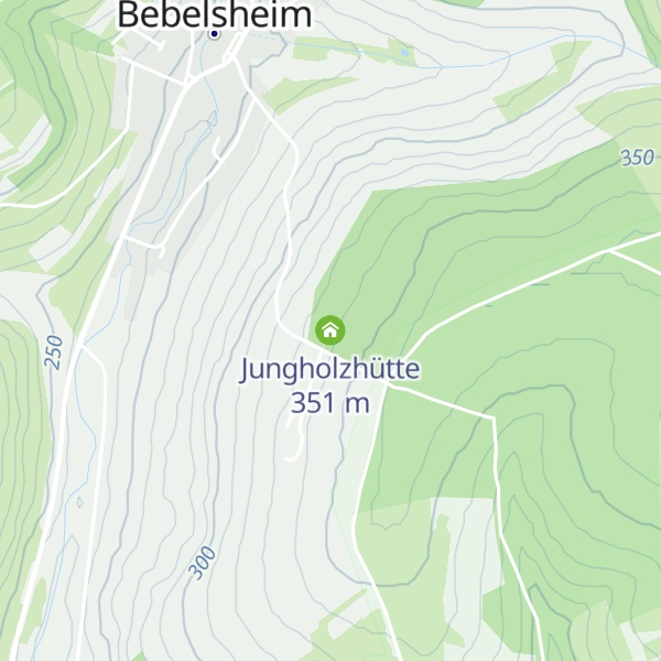 Map of Jungholzhütte