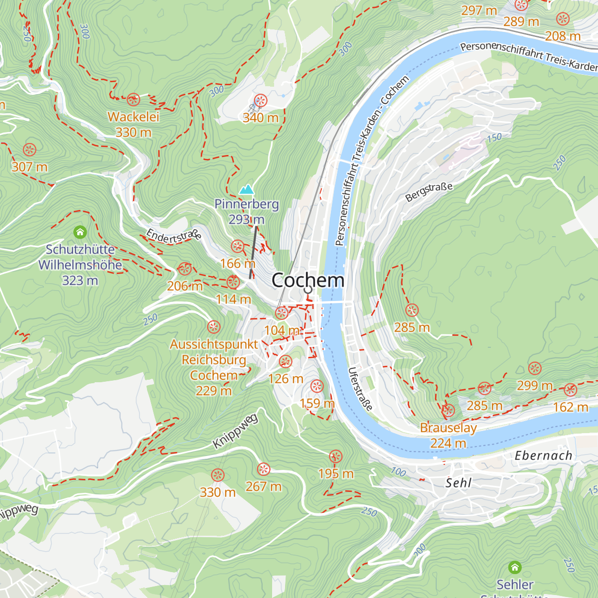 KundenCenter Cochem map