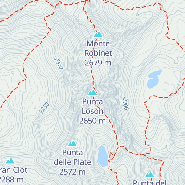 Map of Punta Loson