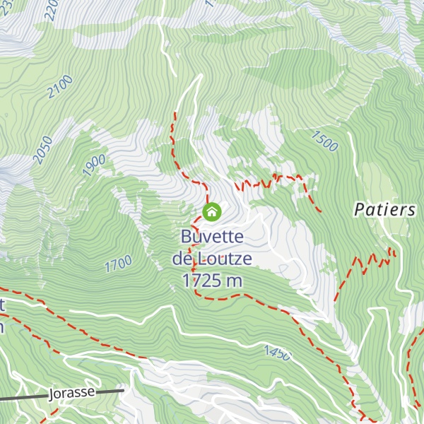 Map of Buvette de Loutze