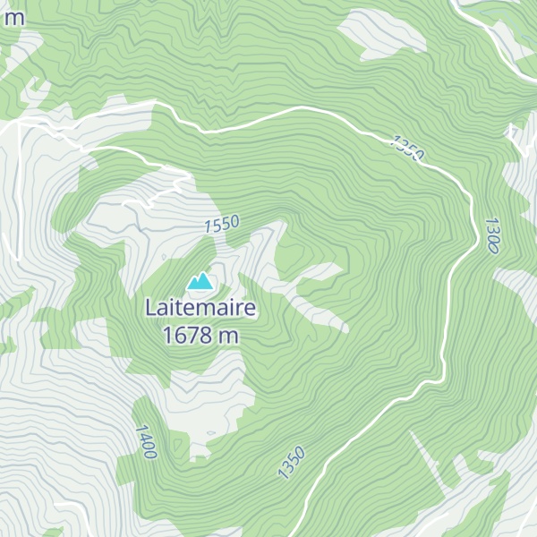 Map of La Laitemaire