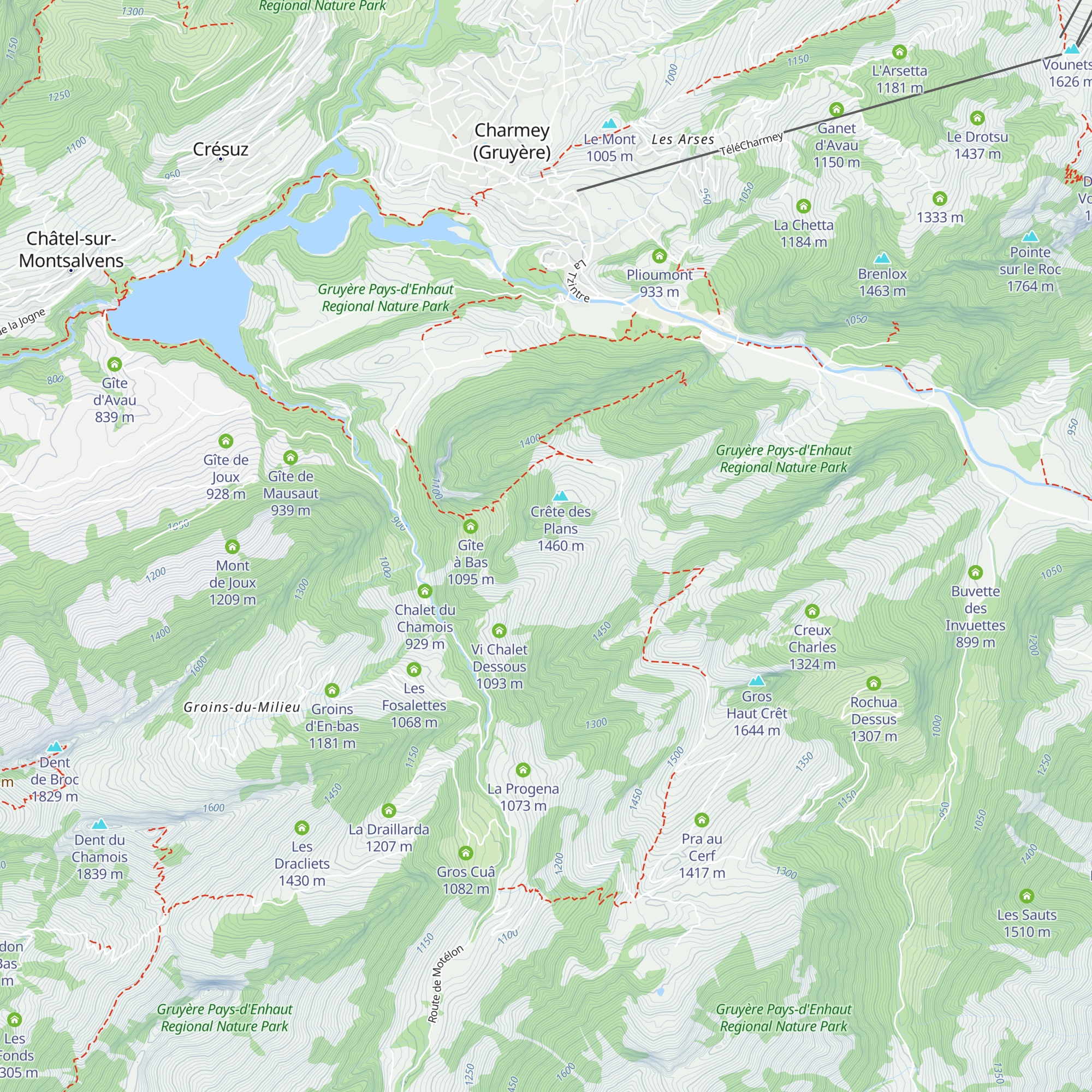Vi Chalet Dessus map